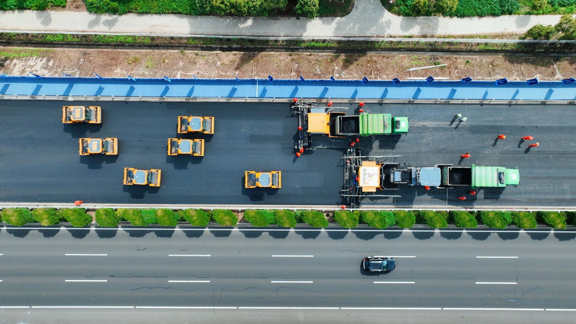 國家公路現代養護試點工程！開工！