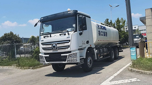 20余臺徐工灑水車再出海！這一站—>非洲塞內加爾